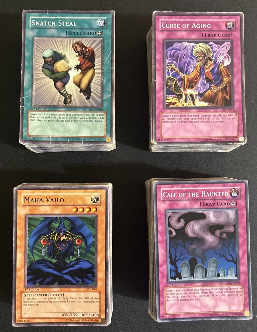 Yu-Gi-Oh TCG 400 Card Lot All Vintage HP Commons & Uncommons Lot - See Pics!